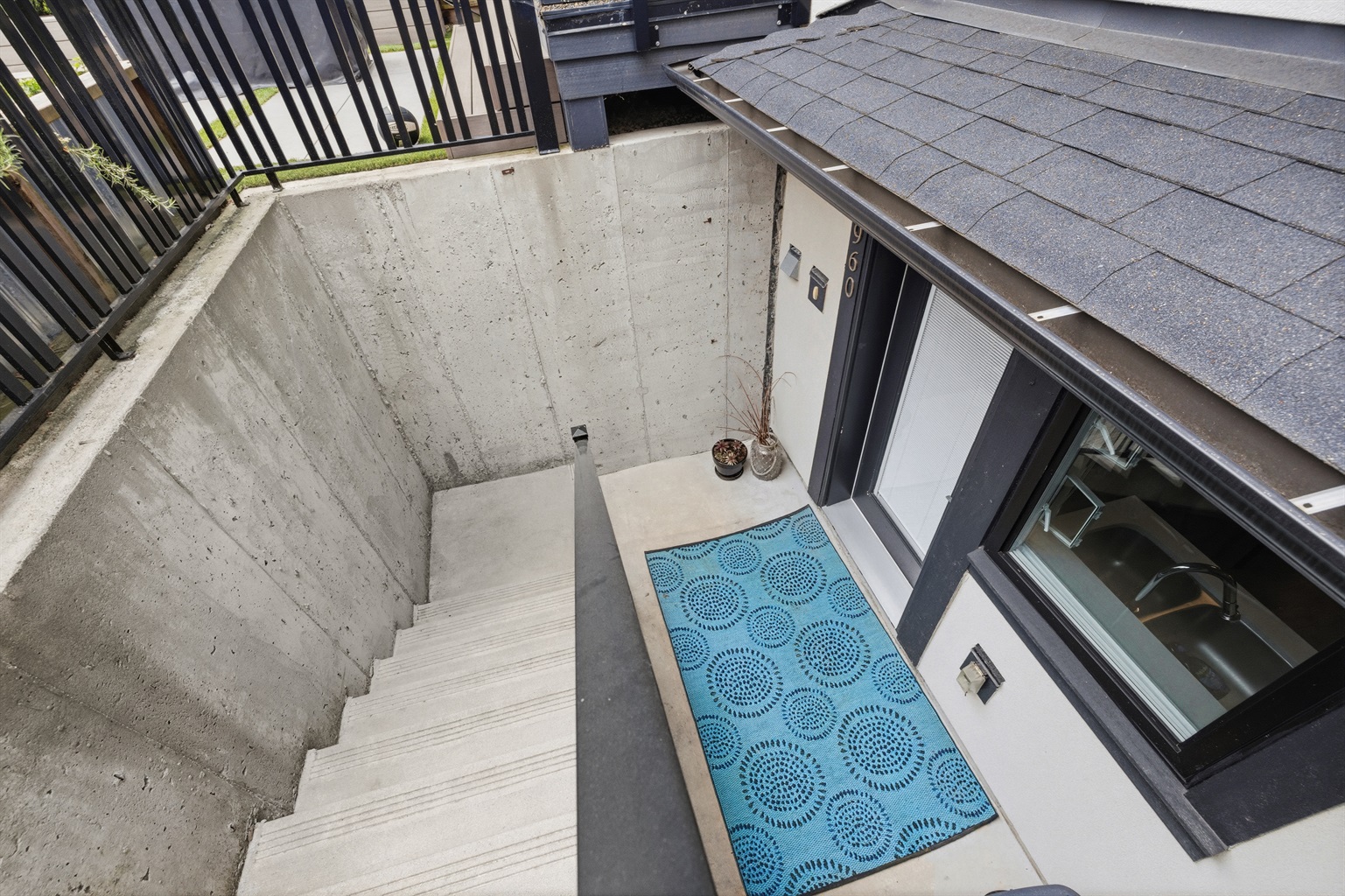 Stairs to entrance