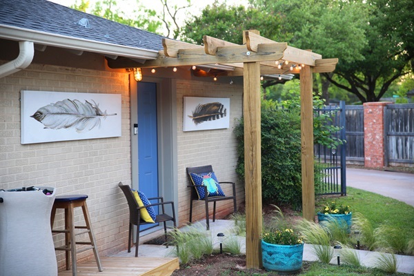 Exterior Entrance to Second Master