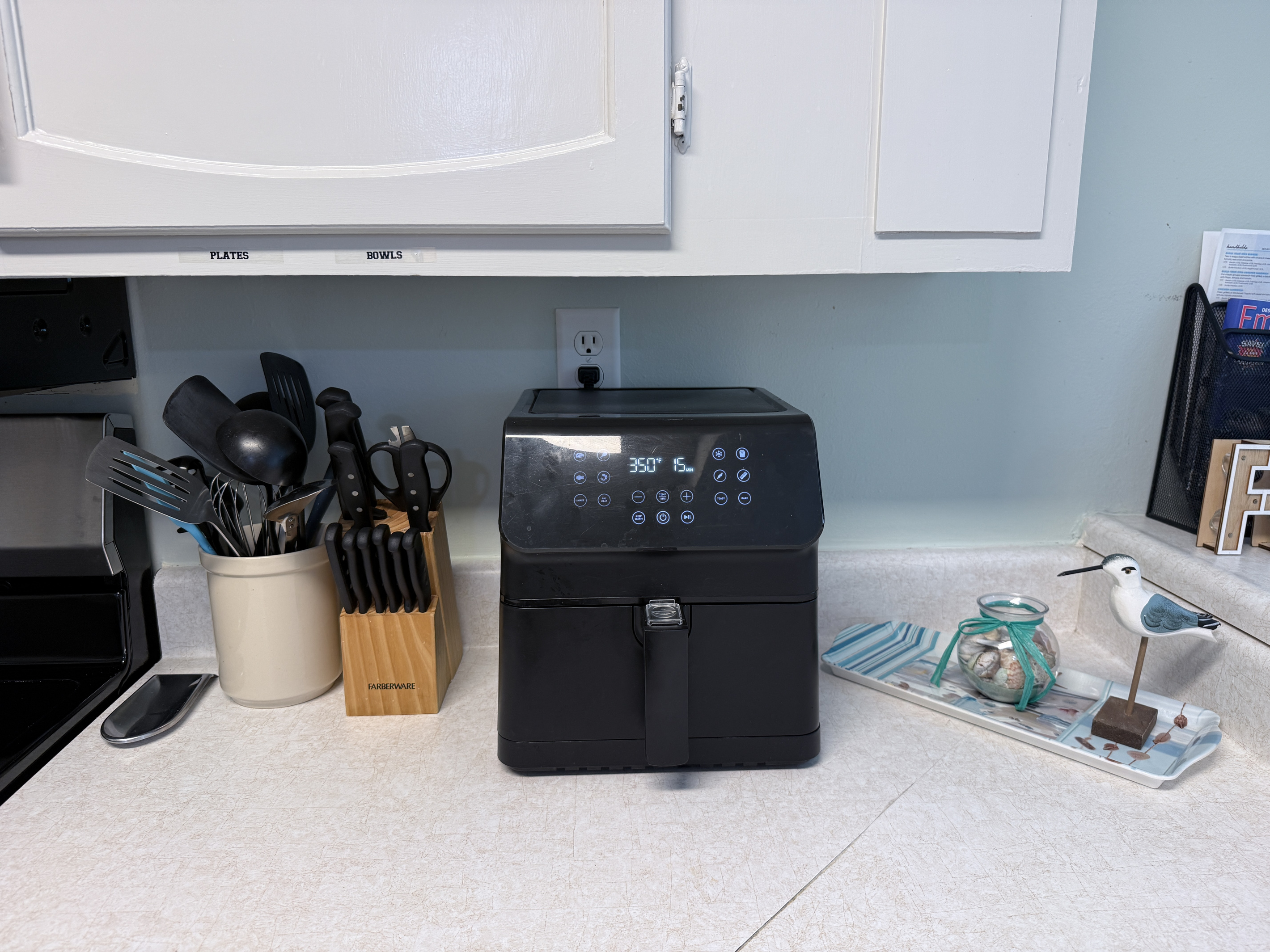Air fryer for guest use