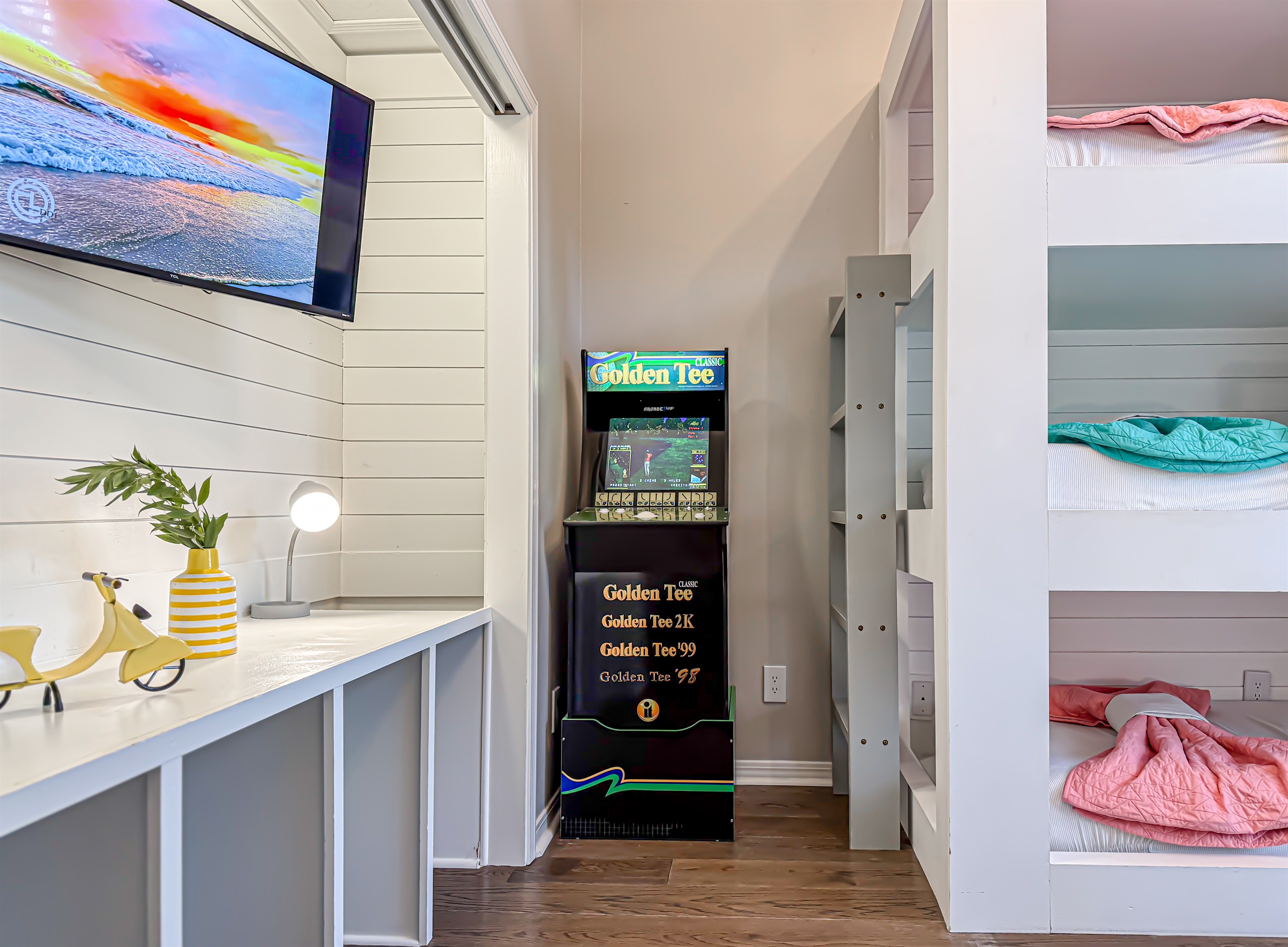 Golden Tee and PacMan Arcade