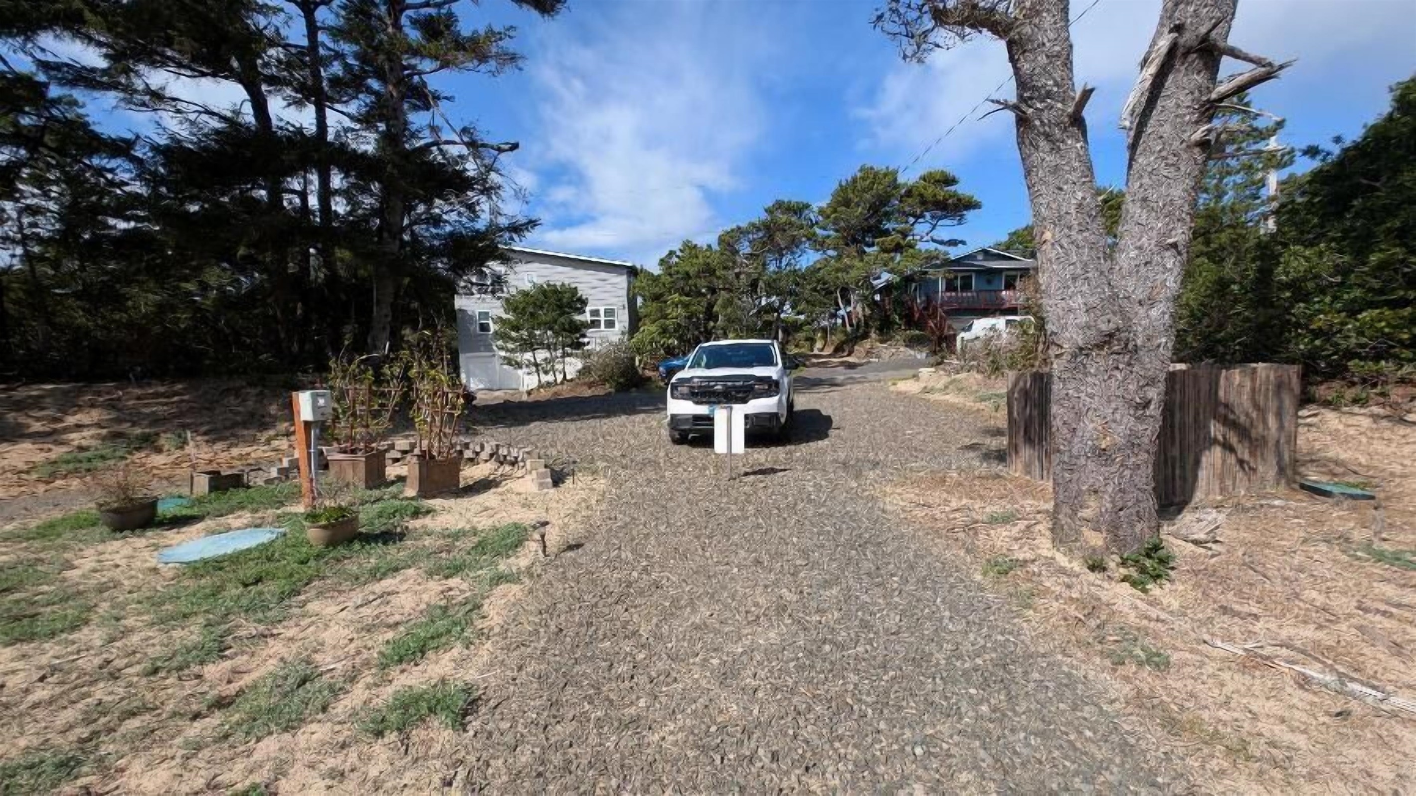 parking area - 2 spaces for each house