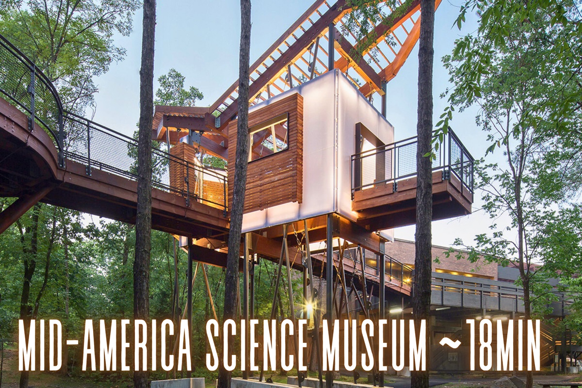 Ignite your curiosity at the Mid-America Science Museum, where interactive exhibits make learning fun for all ages!