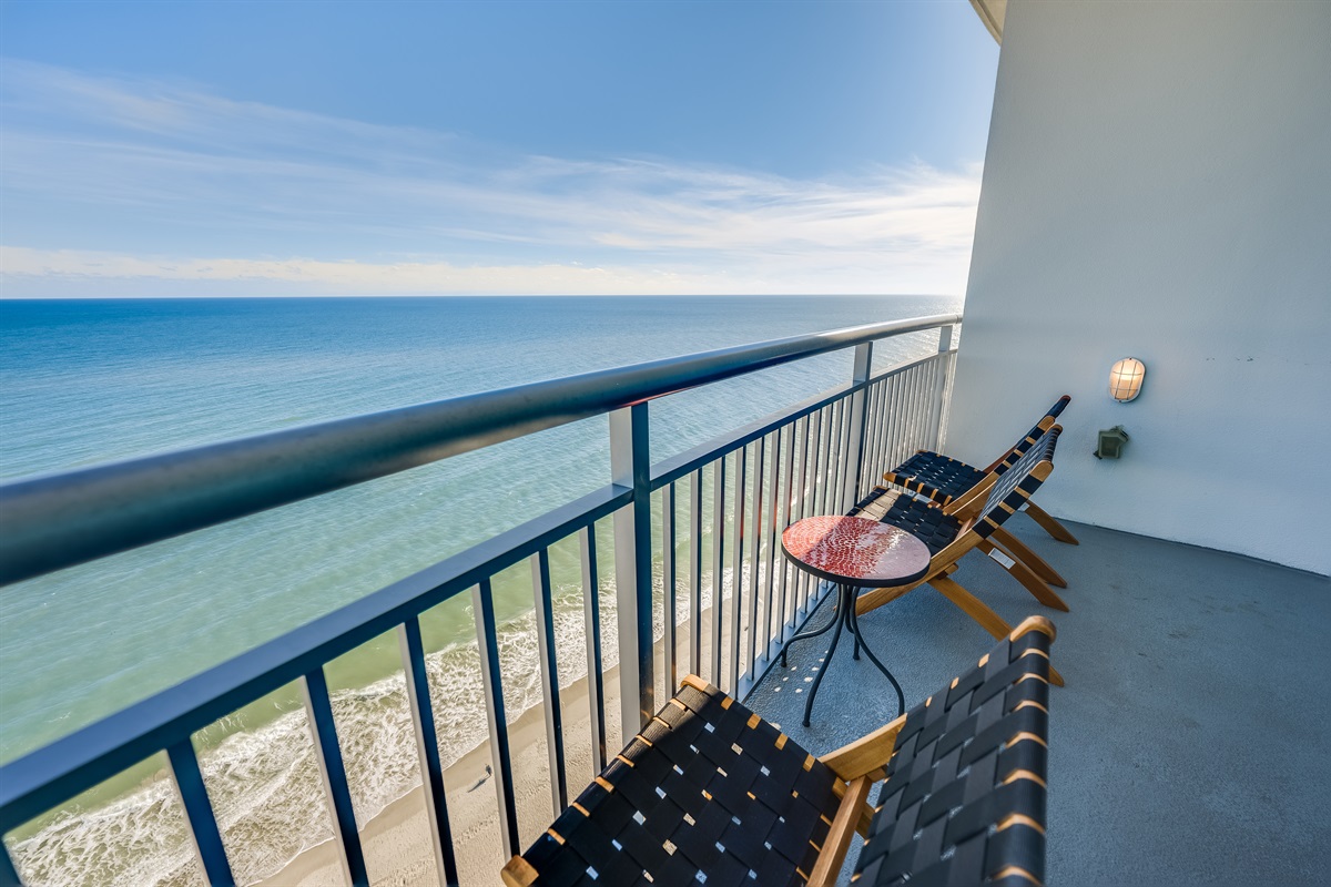 Breathtaking Views from Balcony!