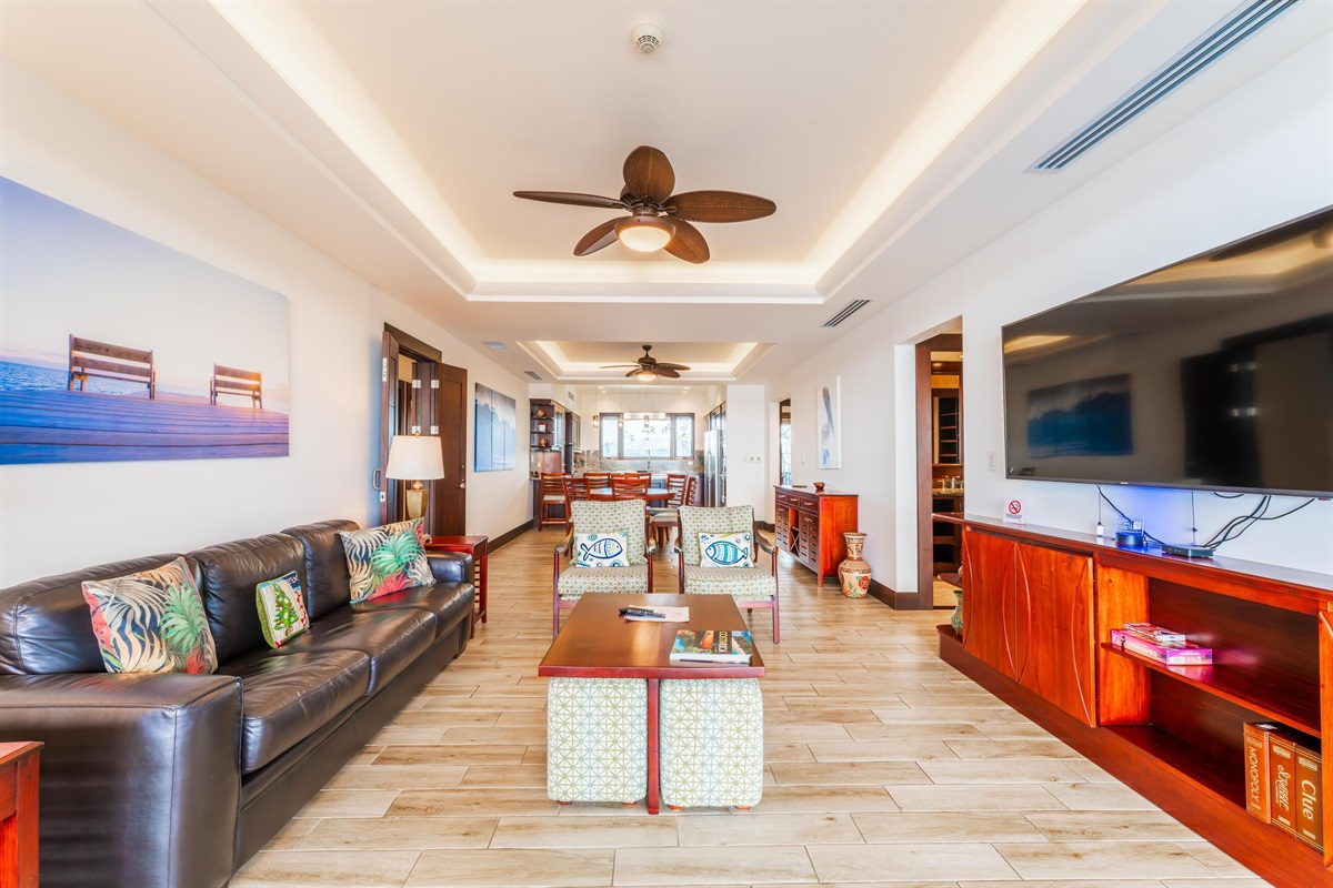 Entire view of the living room