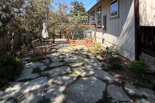 Back/side yard