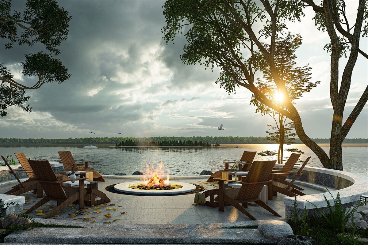 Lakeside Fire Pit