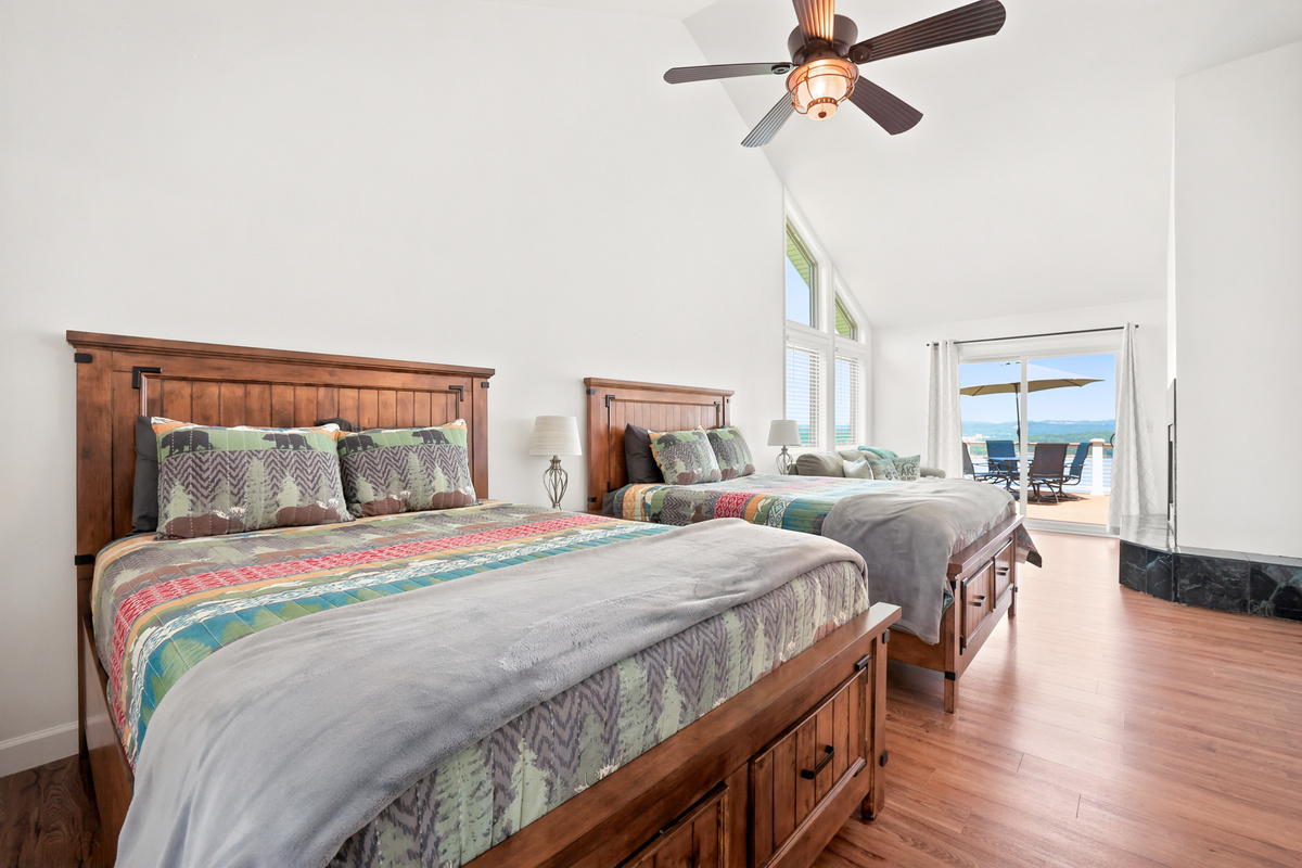 Primary Bedroom with 2 Queen on Main