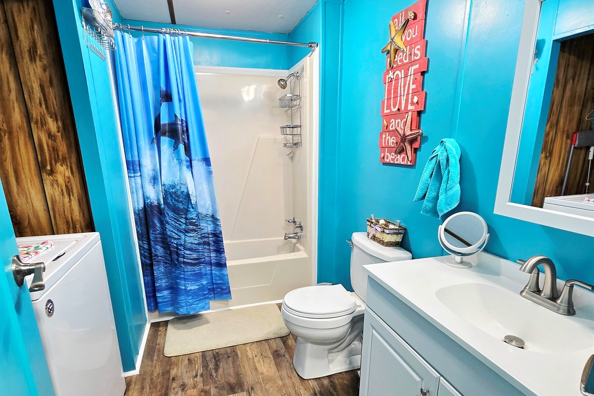 2nd Bathroom (tub/shower combo)