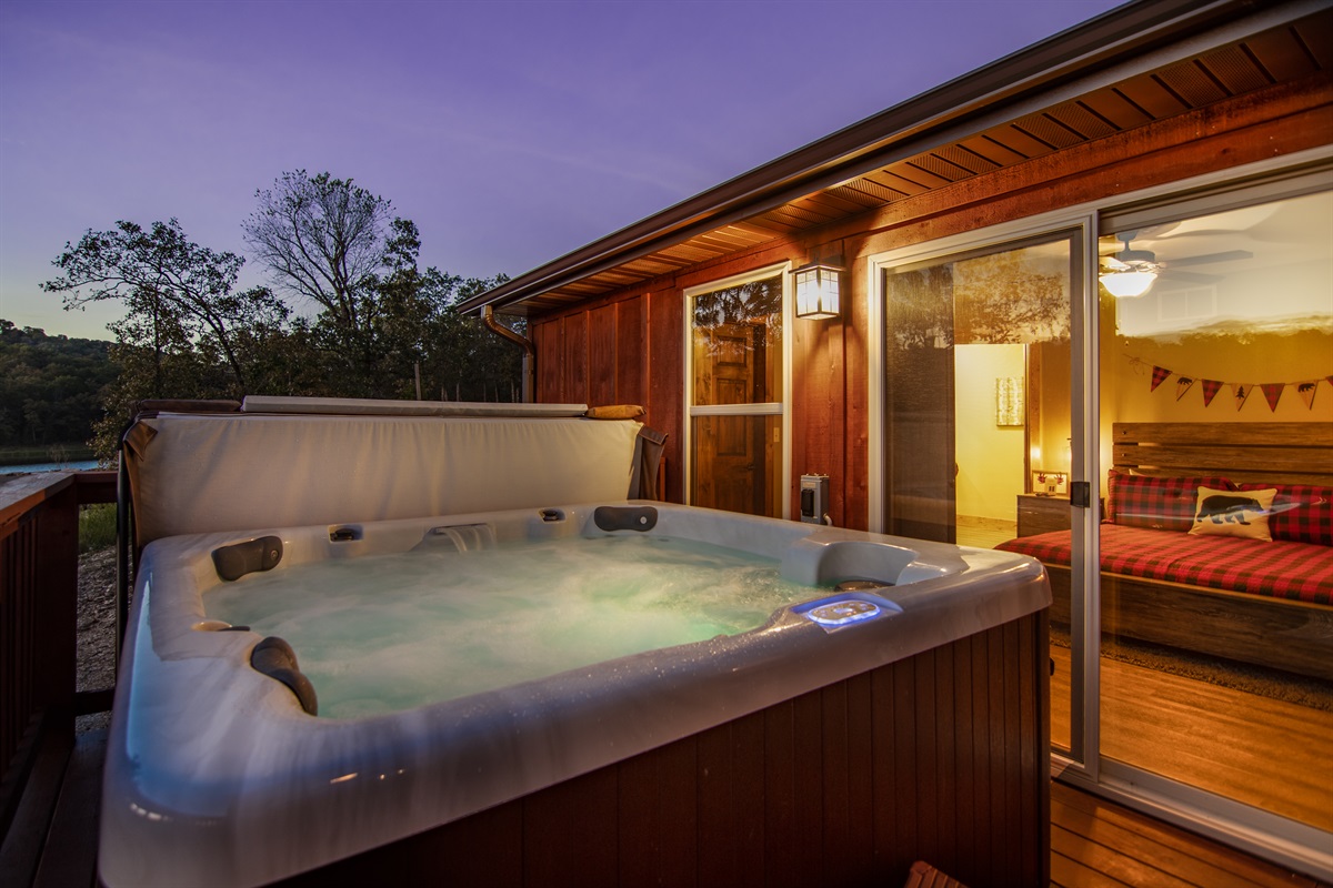 The perfect place to end a wonderful day.