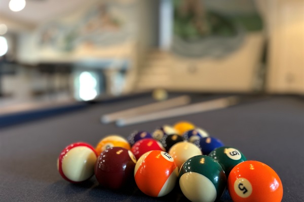 Pool table and...