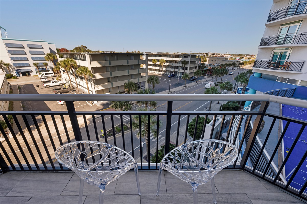 Amazing View from the Balcony!