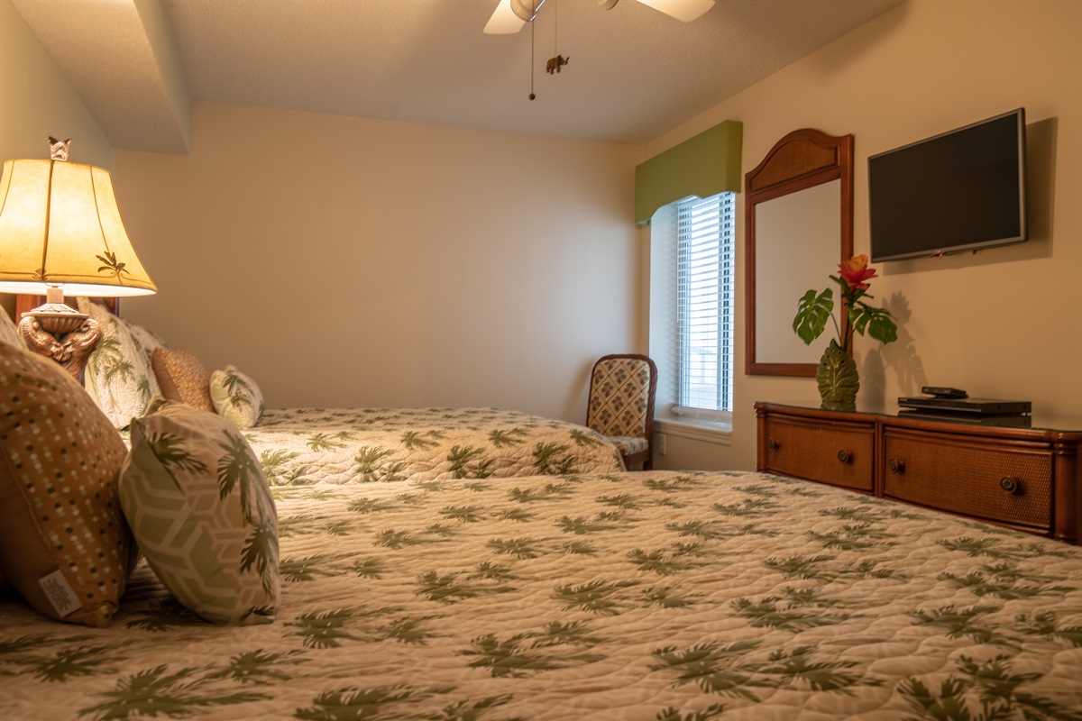 Queen Beds in 3rd bedroom