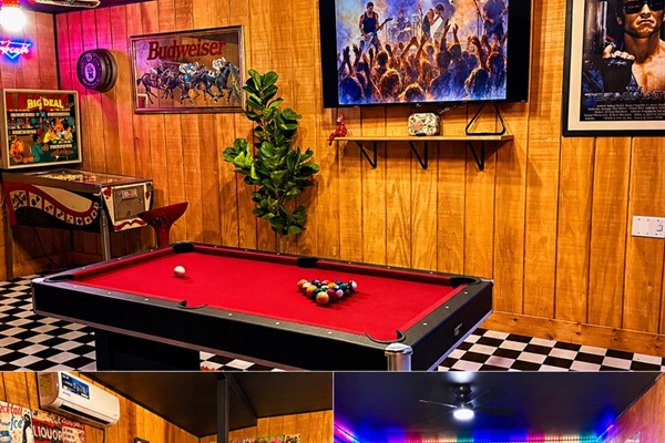 Retro Arcade room 