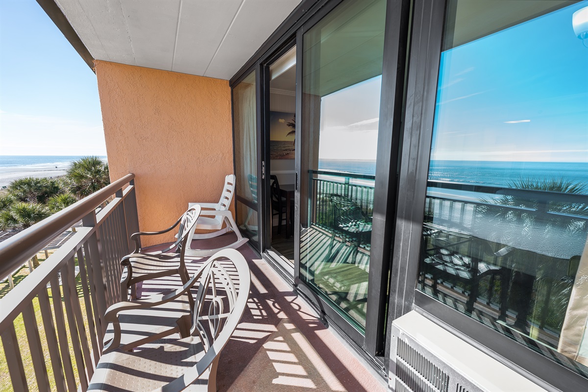 Amazing View from the Balcony!