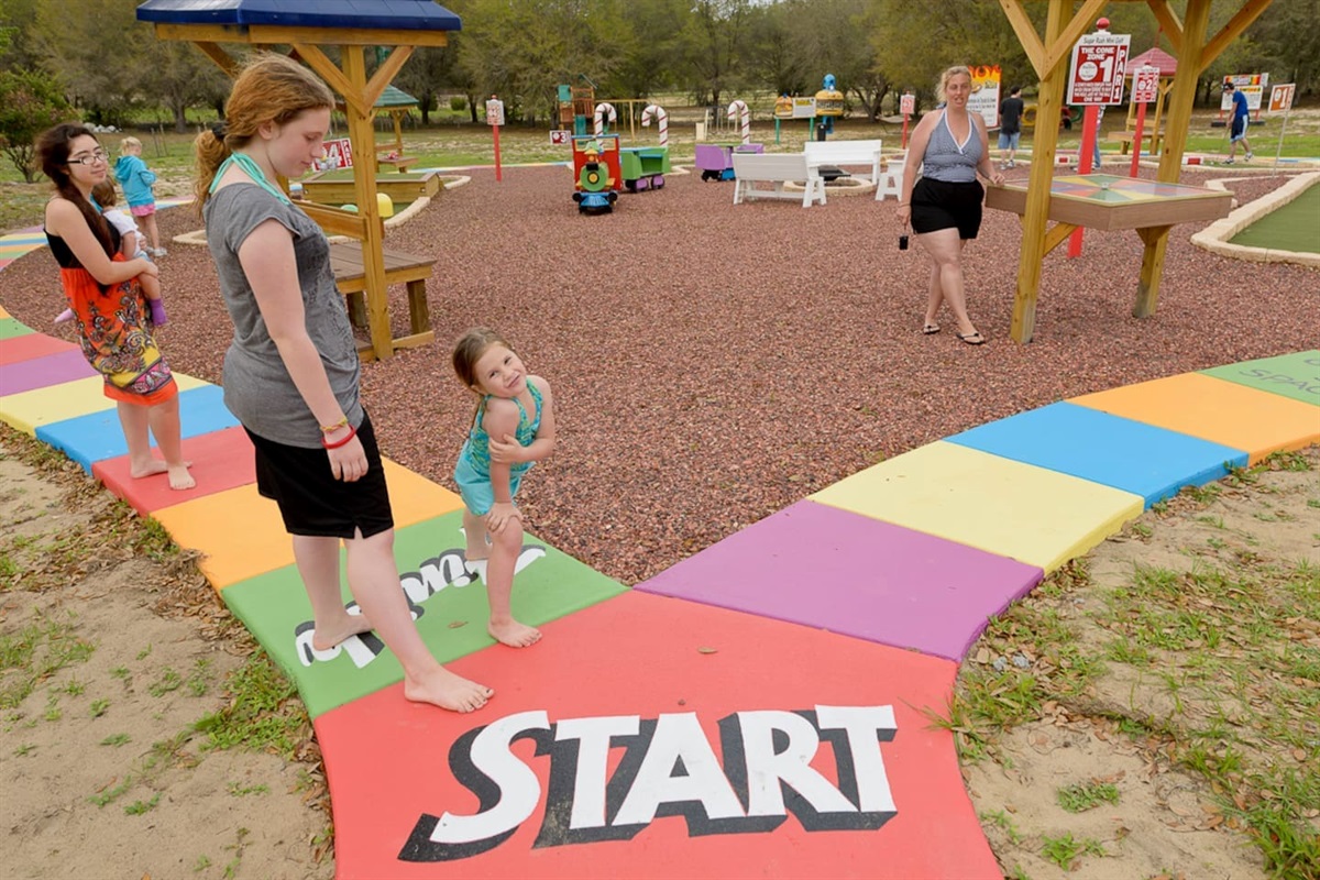 Human-sized CandyLand!