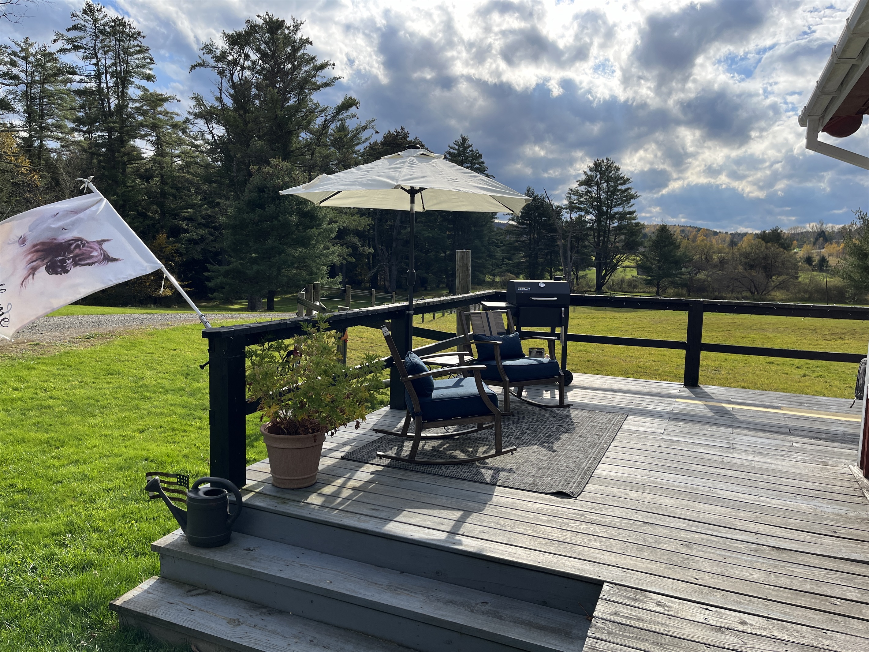 Horse Haven outdoor seating