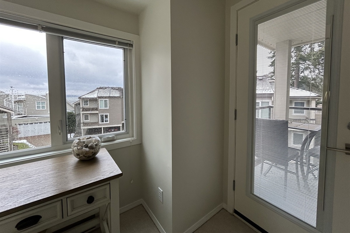 Private deck off primary King bedroom