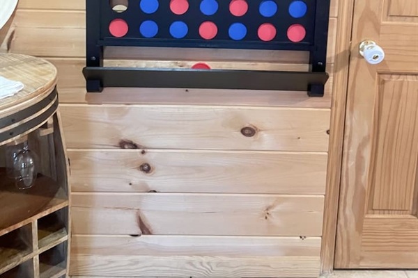Large wall mounted connect four.