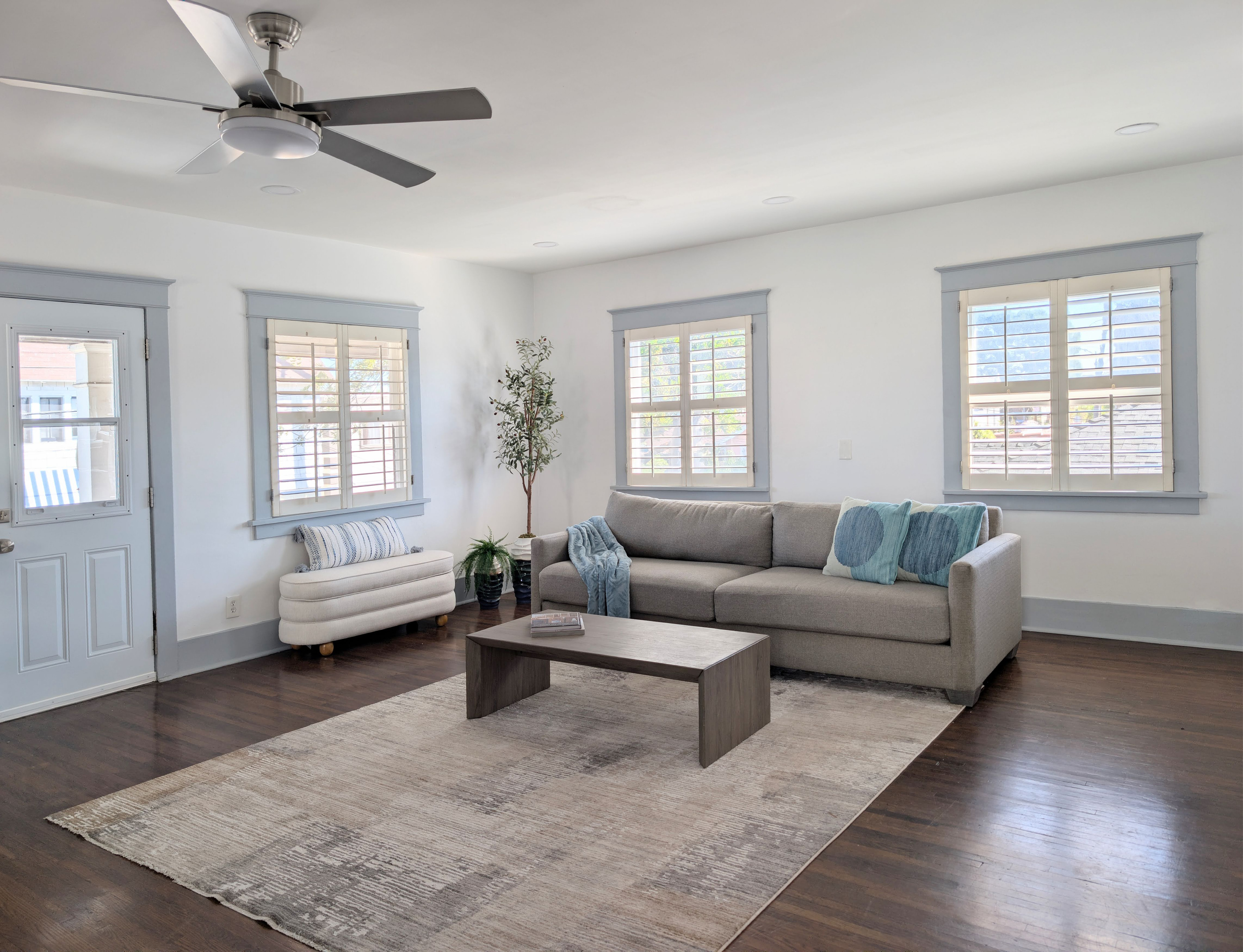 Whether you're sipping your morning coffee or winding down in the evening, this welcoming living room is the perfect place to relax and feel at home.