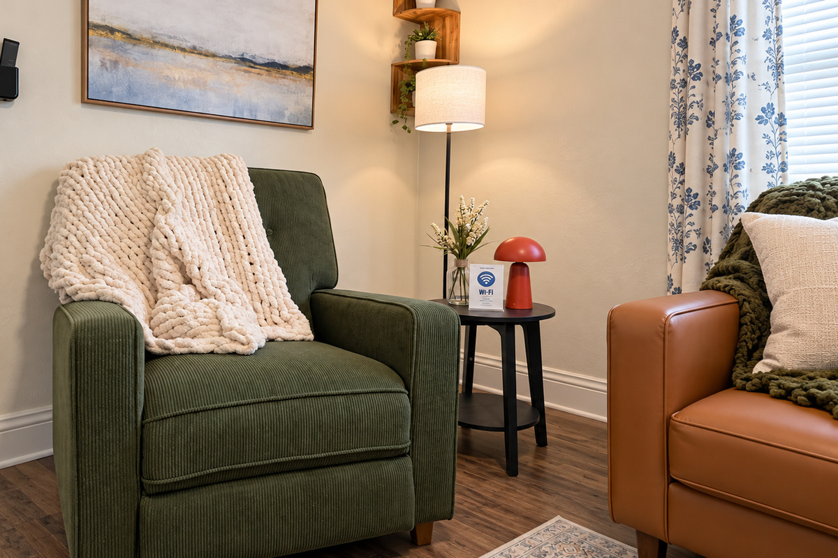 Your spot to relax after a Notre Dame game or busy workday.