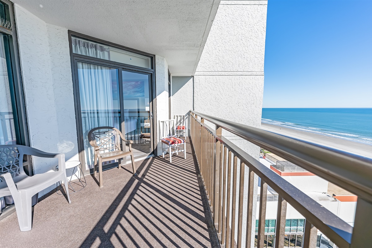 Breathtaking Views from Balcony!