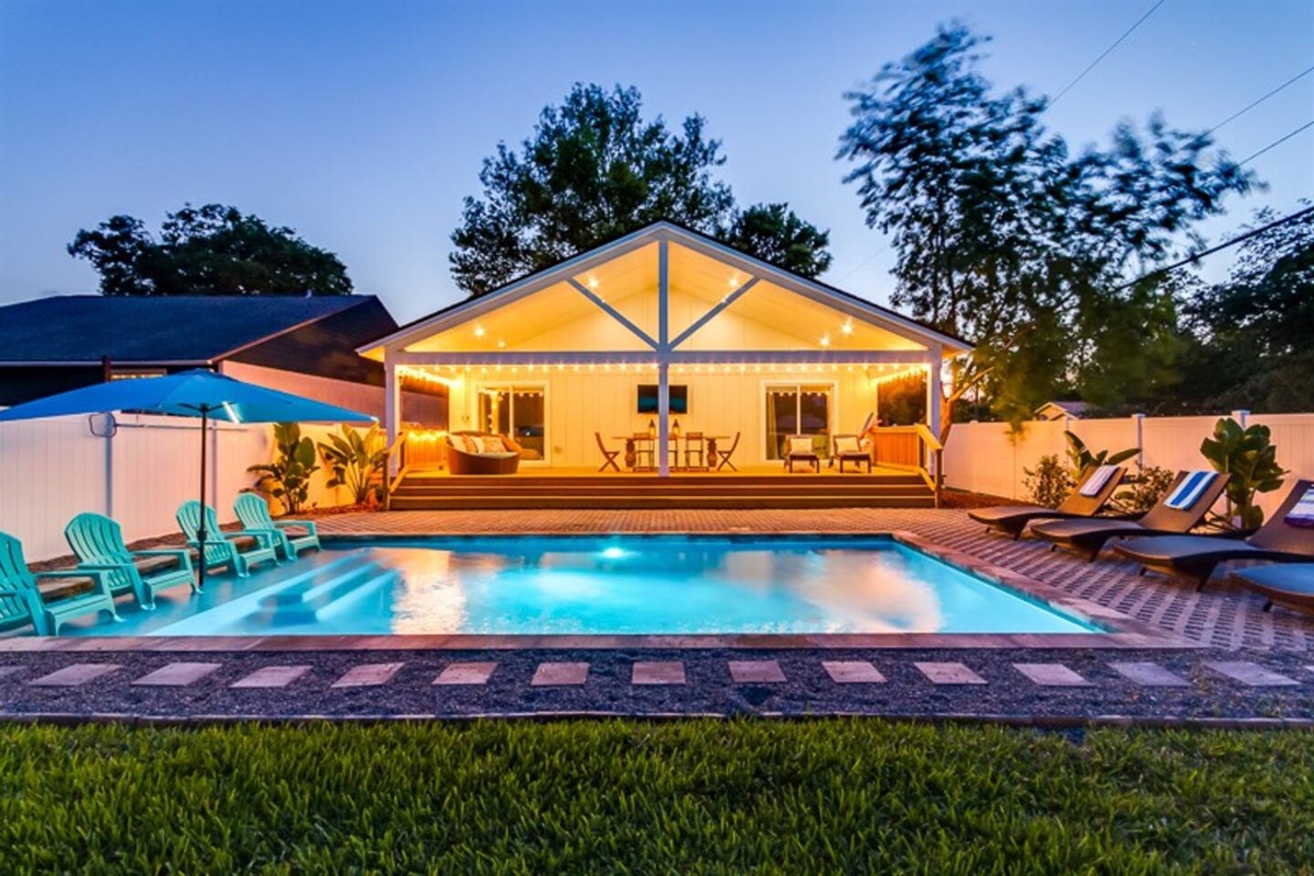 Relax after your day in the sun
