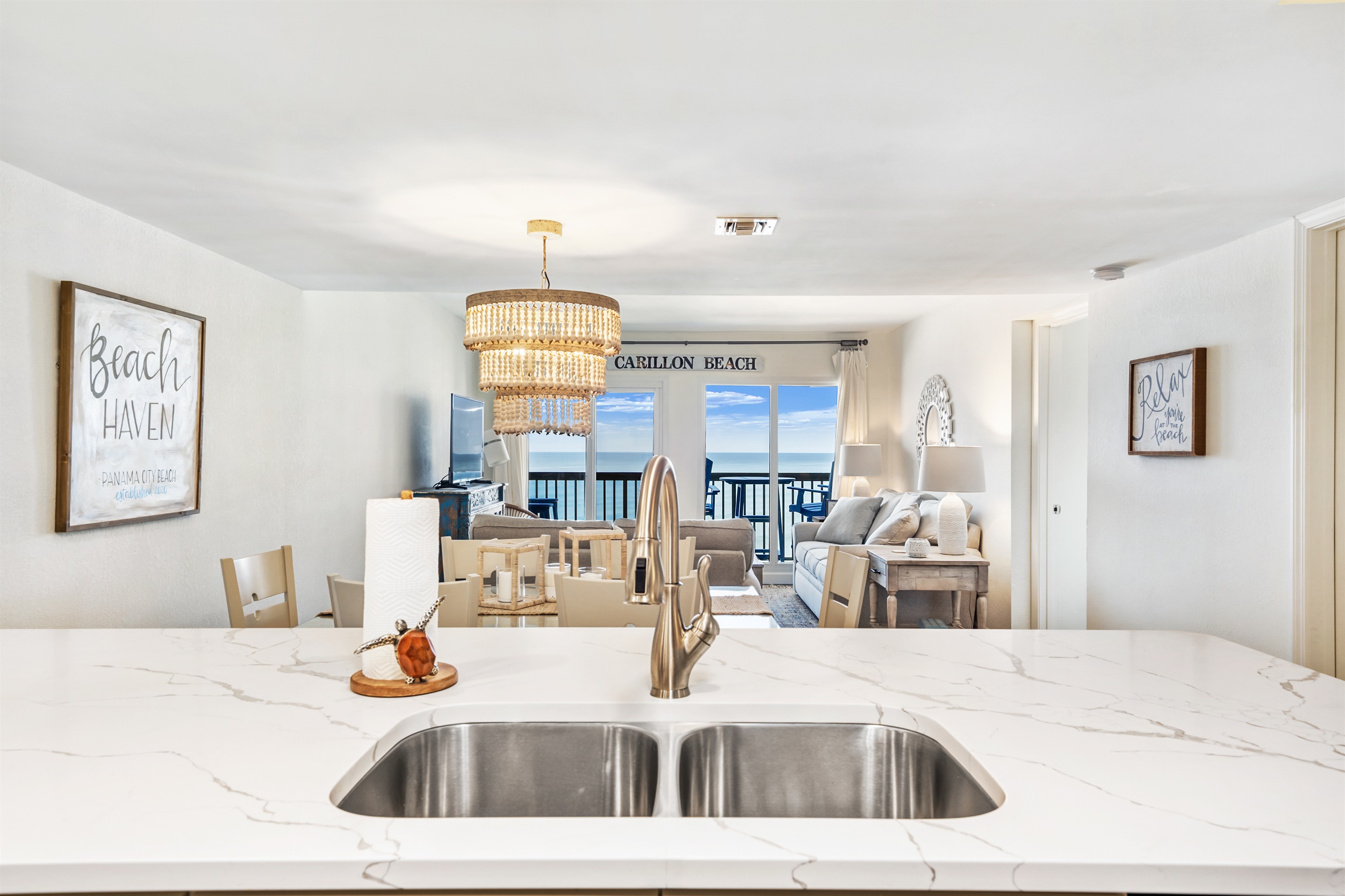 AMAZING beach front views for the chef 