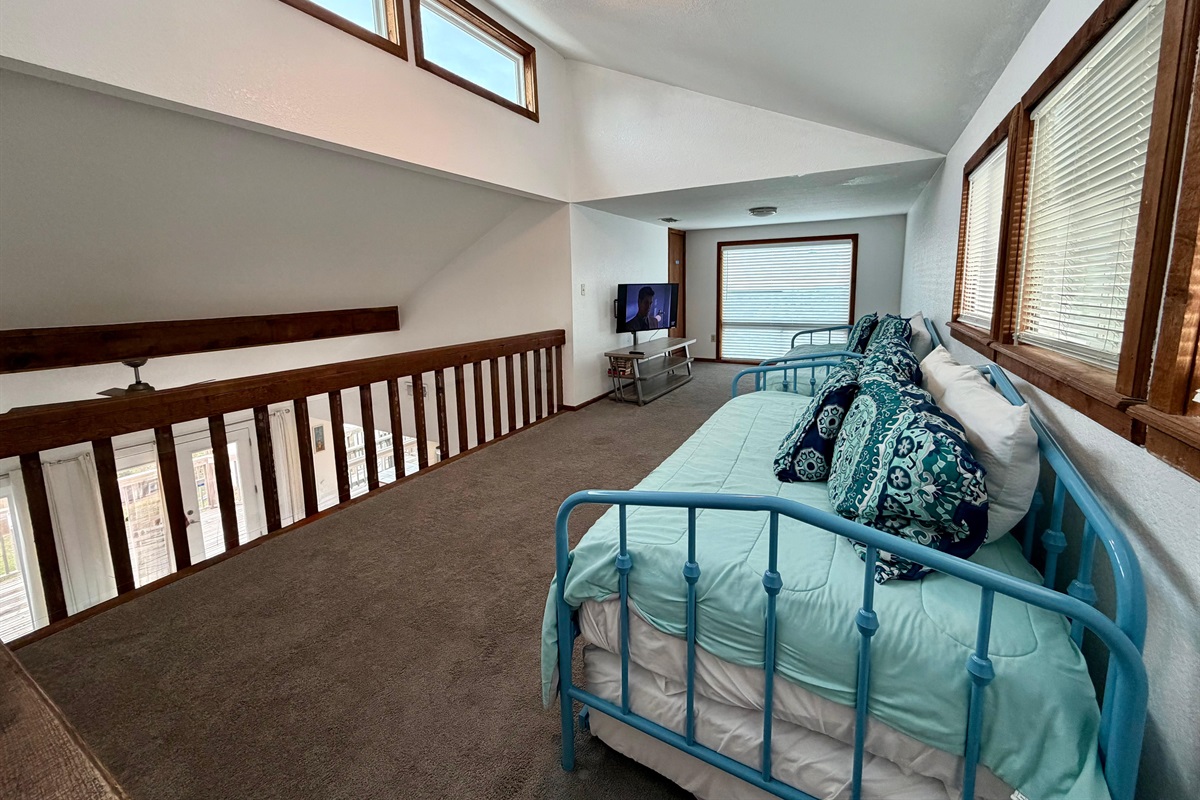 Loft Area - (2) sets of trundle beds