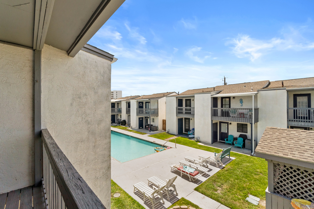 Balcony off Master Bedroom