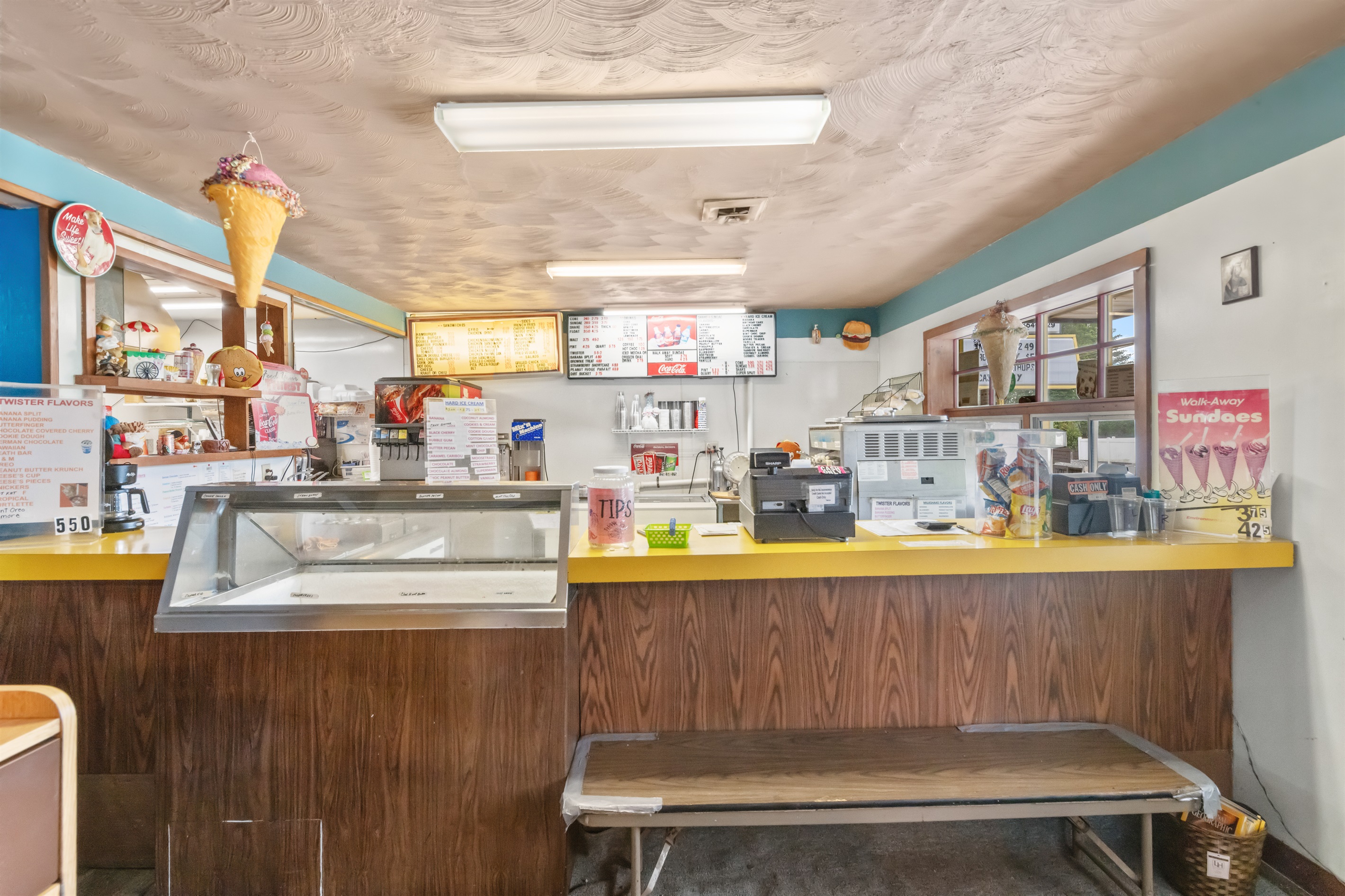 Grab some ice cream at Kyp's!