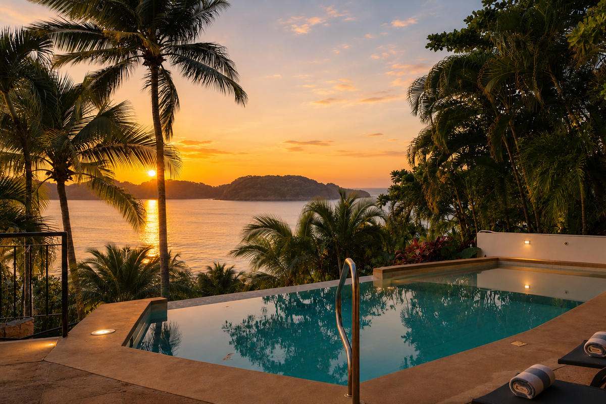Ocean front pool 