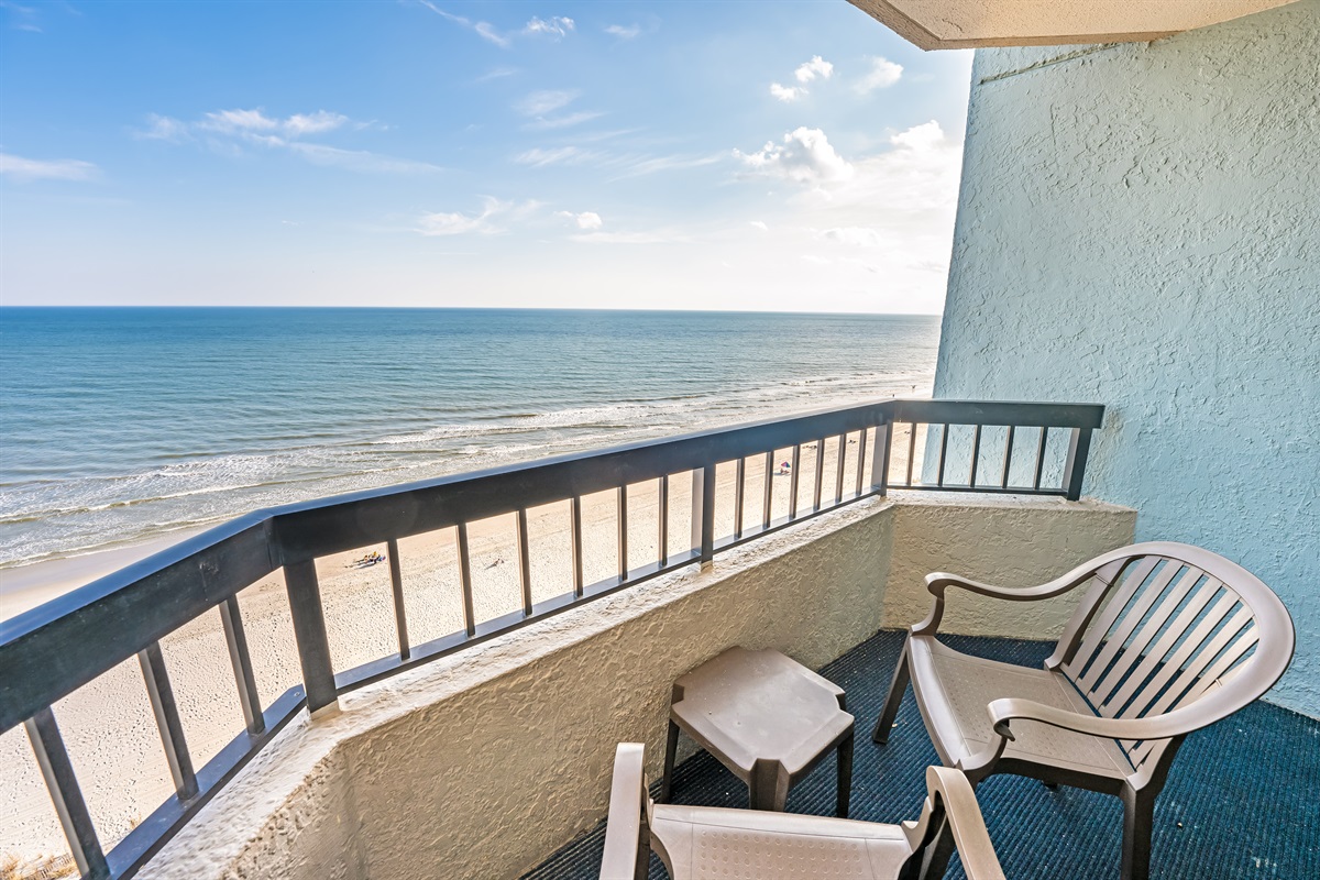 Amazing View from the Balcony!