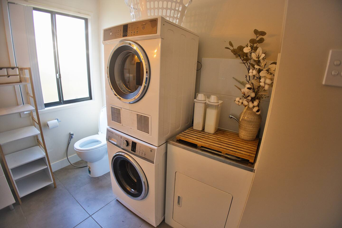 washer and dryer