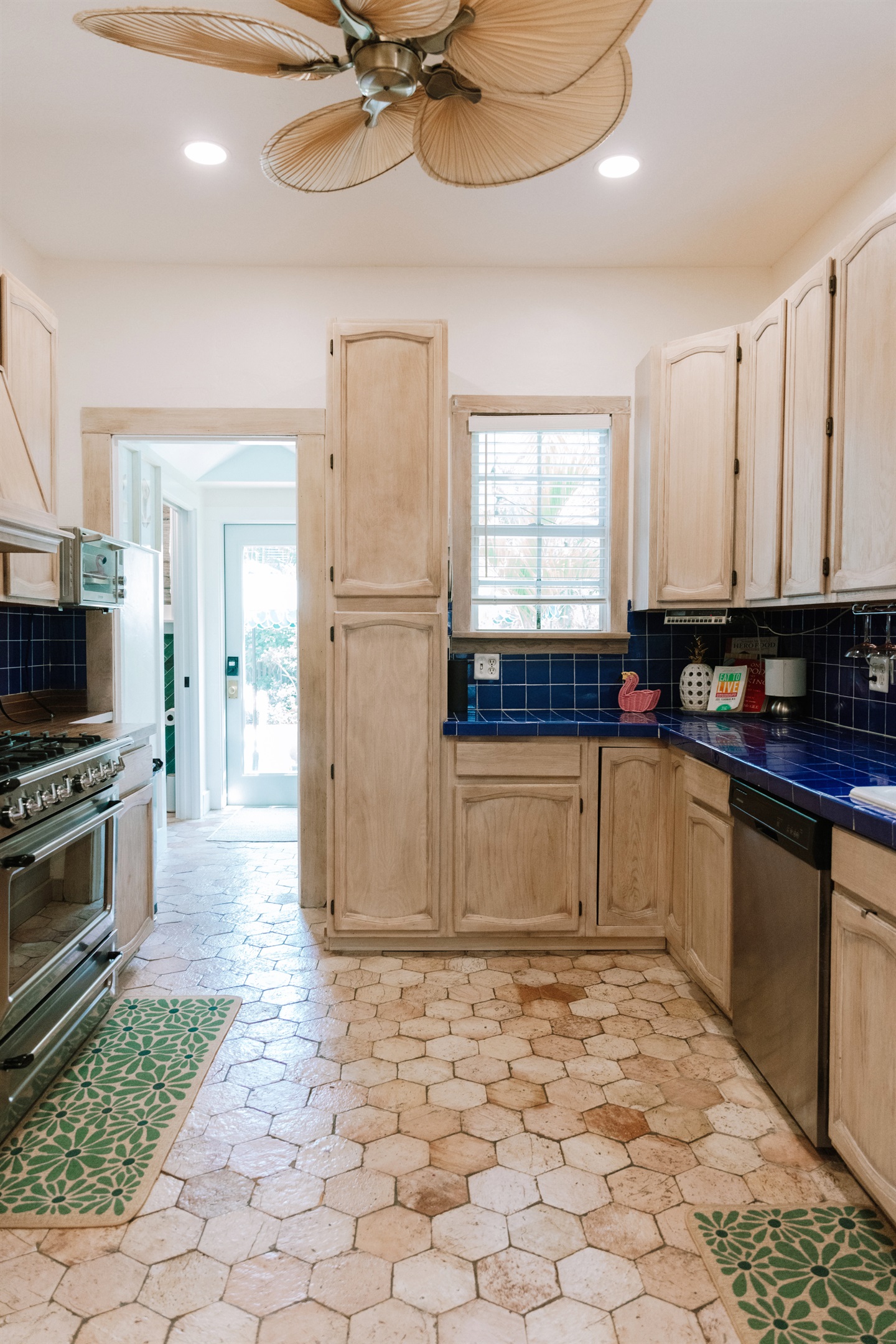 Enjoy our fully-stocked main kitchen, which has everything you need to make homemade meals together.