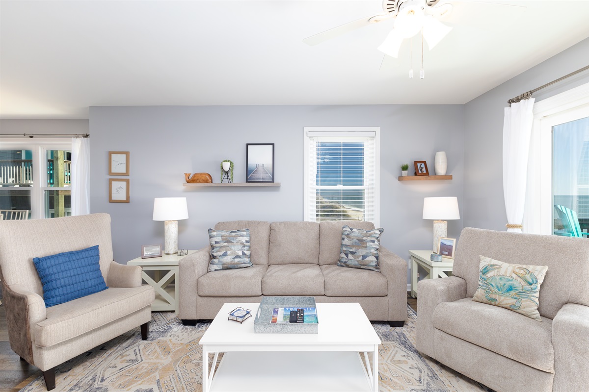 Comfortable seating for your whole crew