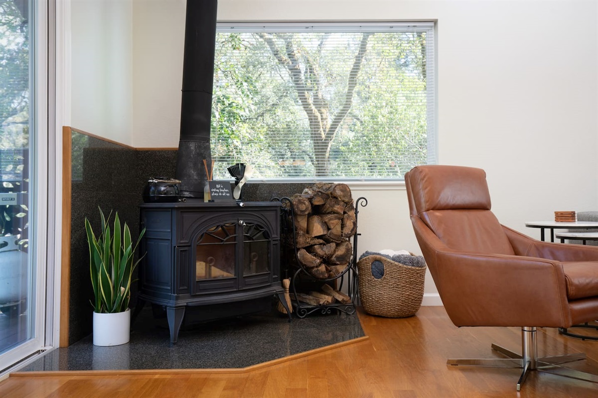 The fireplace is for decorative purposes only and is non-operable. 