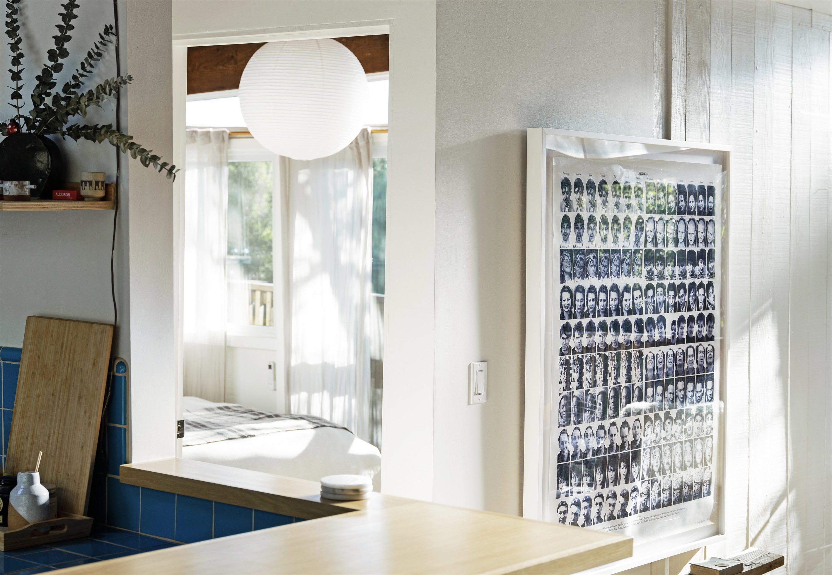 "Seamless Serenity: Witness Tranquility Flow from Kitchen to Bedroom"