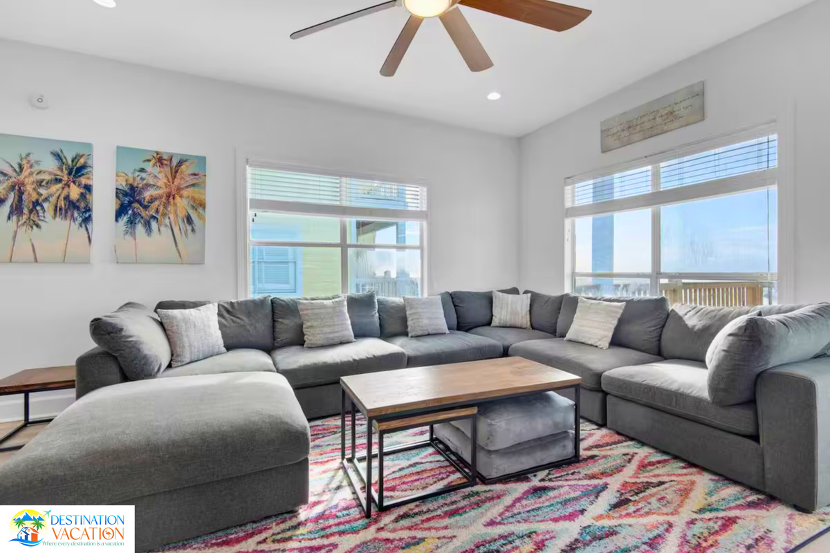 Spacious living designed for effortless relaxation.