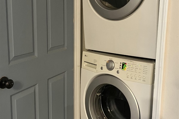 Washer/Dryer available in the home!