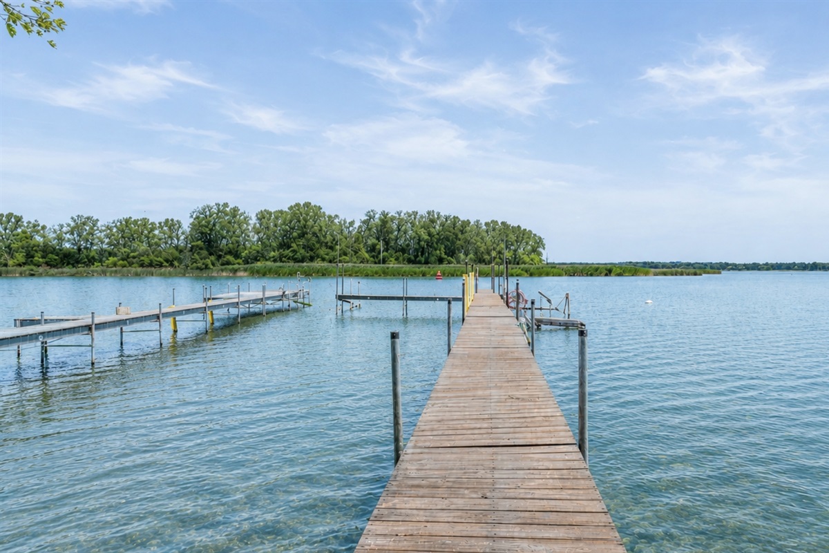 Dock for 2 boats