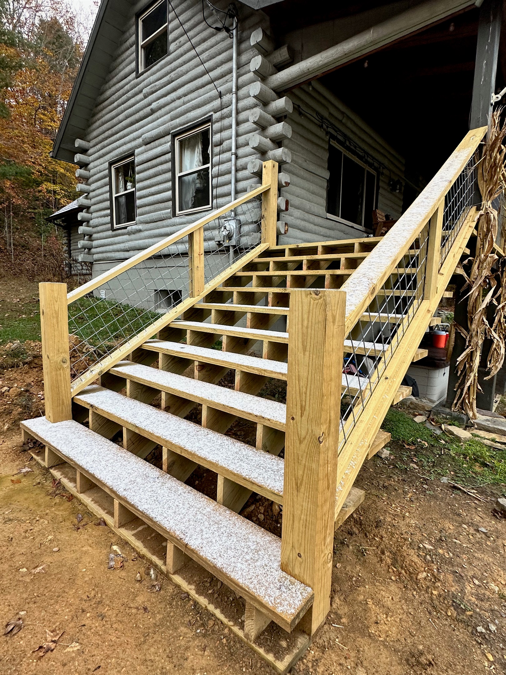 Front porch coming along nicely.