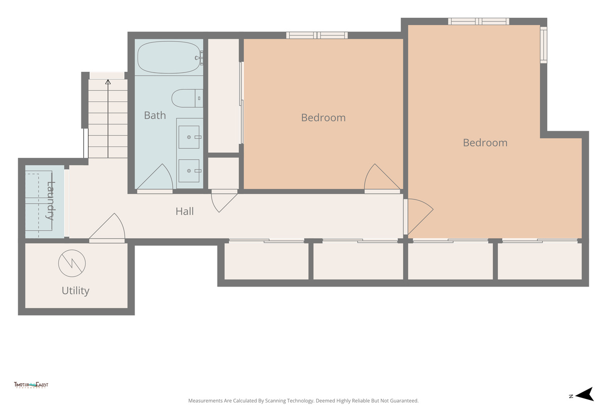 Level 3 - Bedroom #5 & #6 (Bunk Room Level)