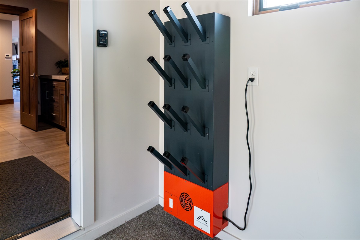 Boot warmer for added comfort after a day on the slopes