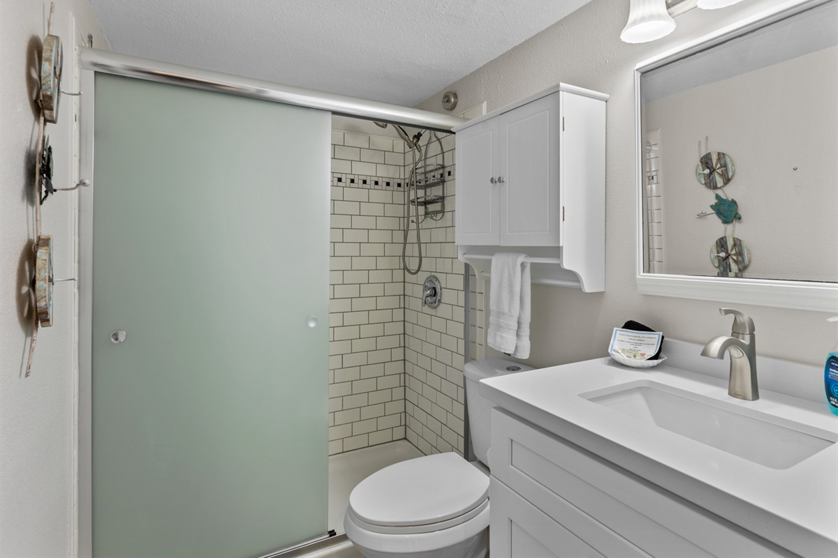 Full Bath with Walk-in Shower