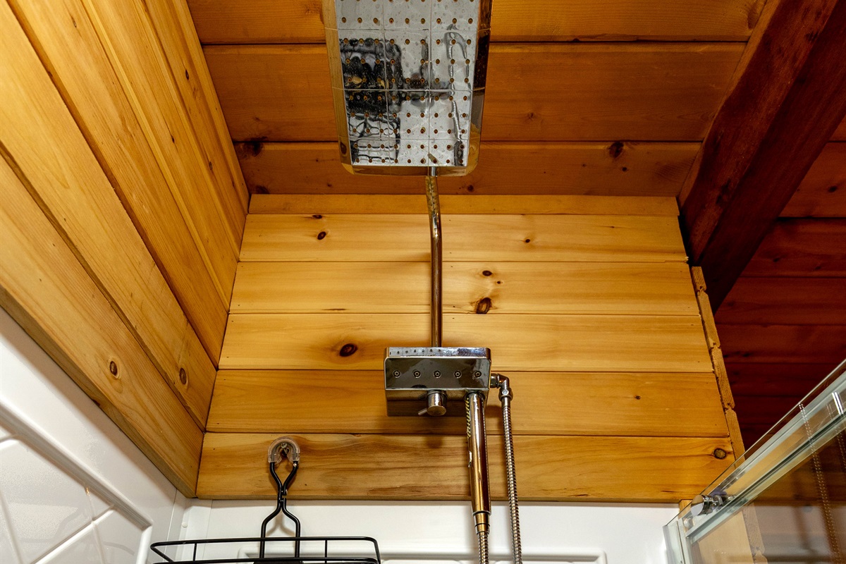 If you're more of a shower person, you'll love our rainfall showerhead.