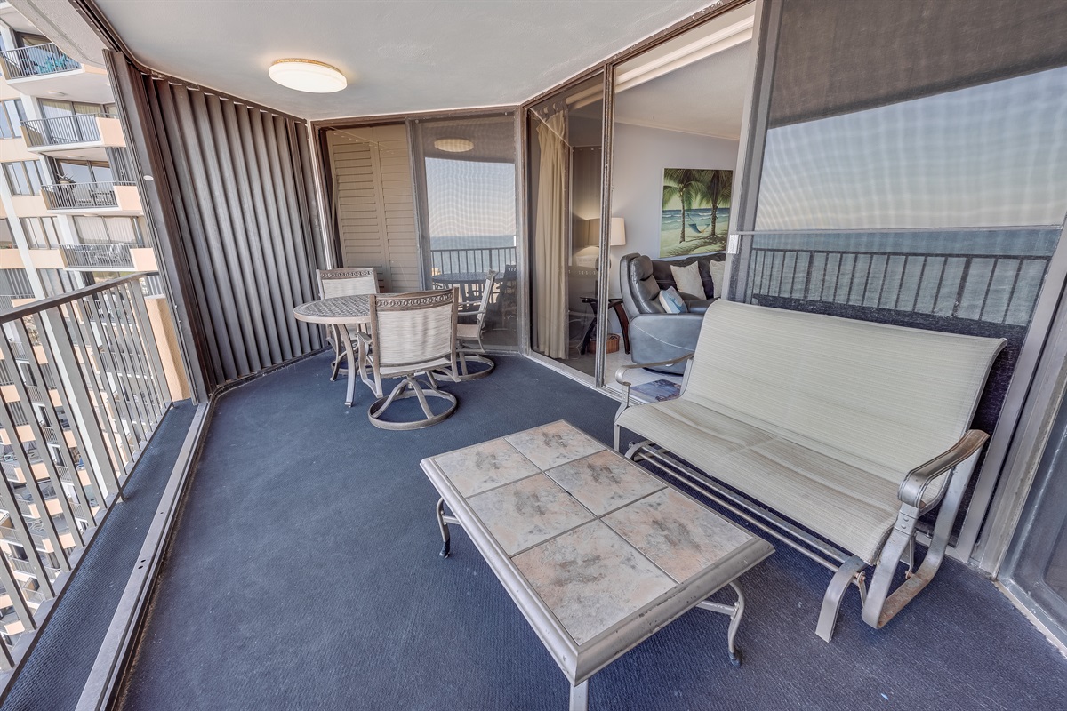 Breathtaking Views from Balcony!