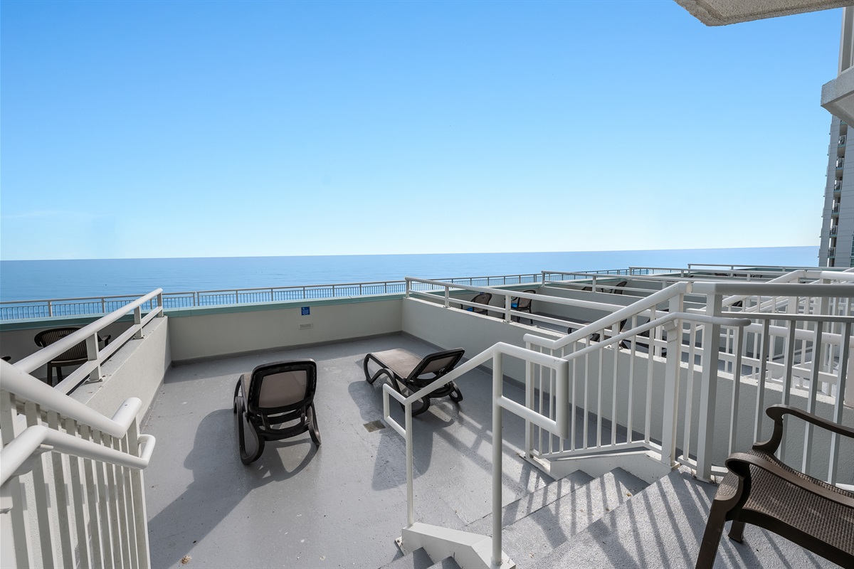 Amazing View from the Balcony!