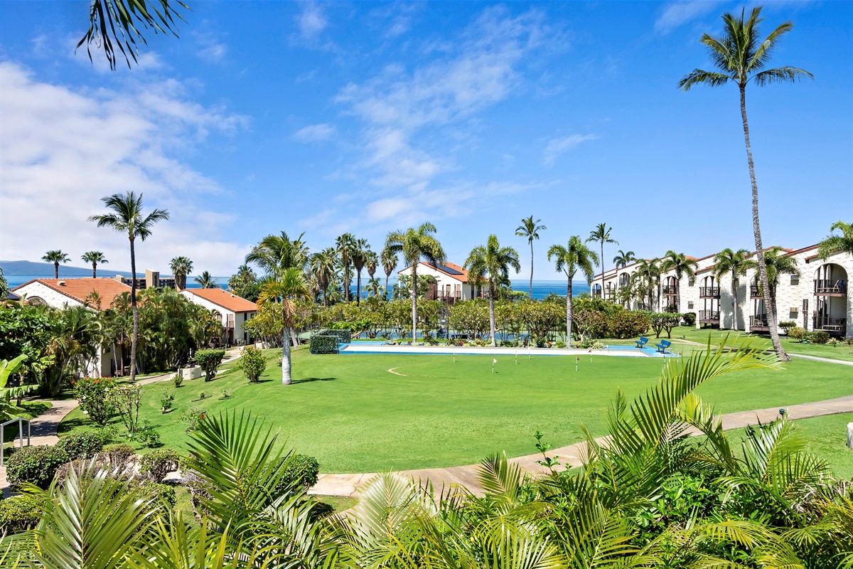 Lush tropical paradise