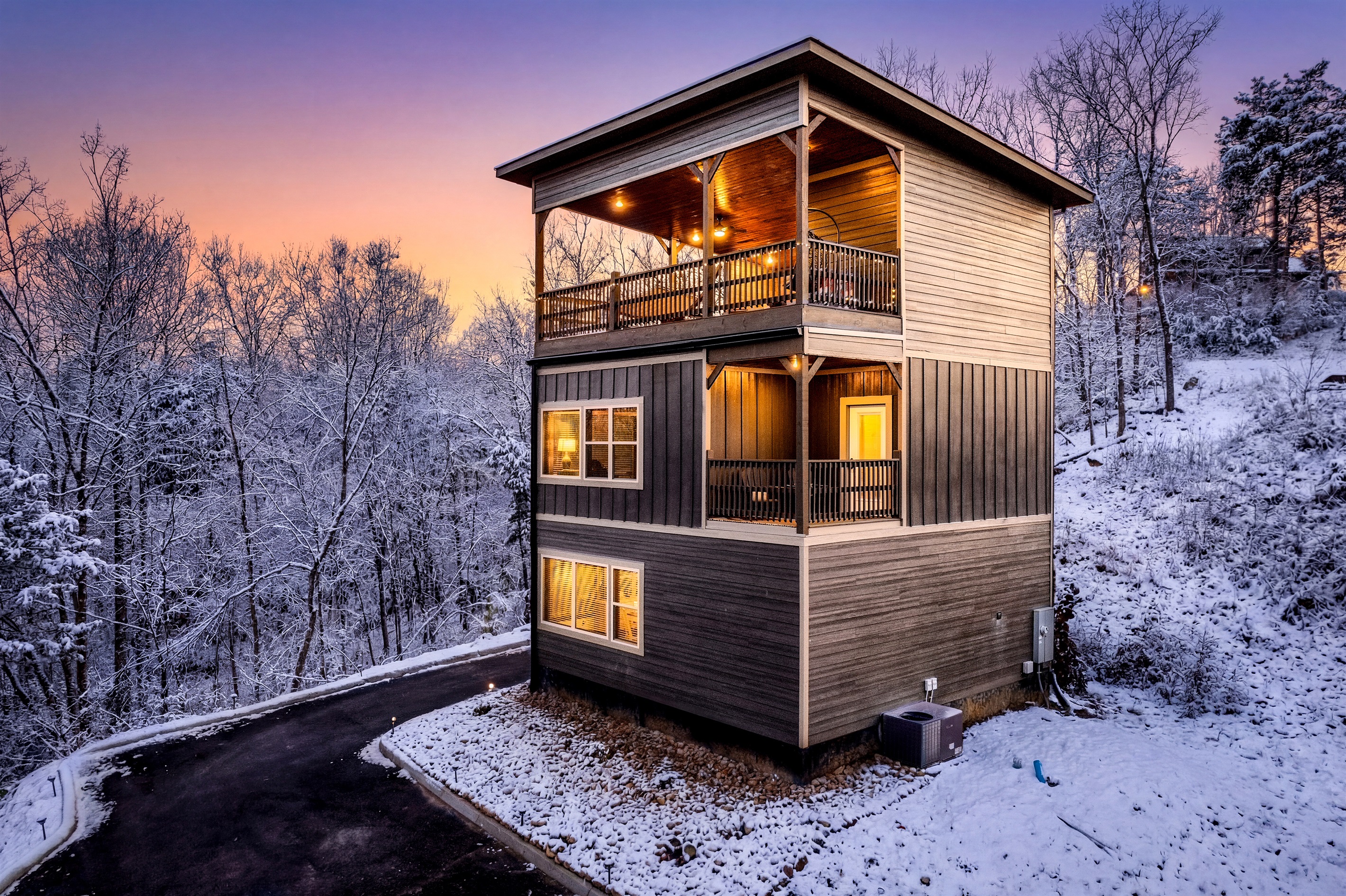 Nestled in a quiet, serene part of the community with no other properties close by.