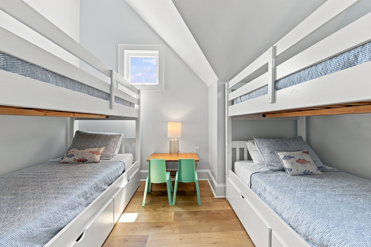 Bunk room adventures await—where kids can dream big and beach days never end! 